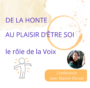 honte plaisir voix