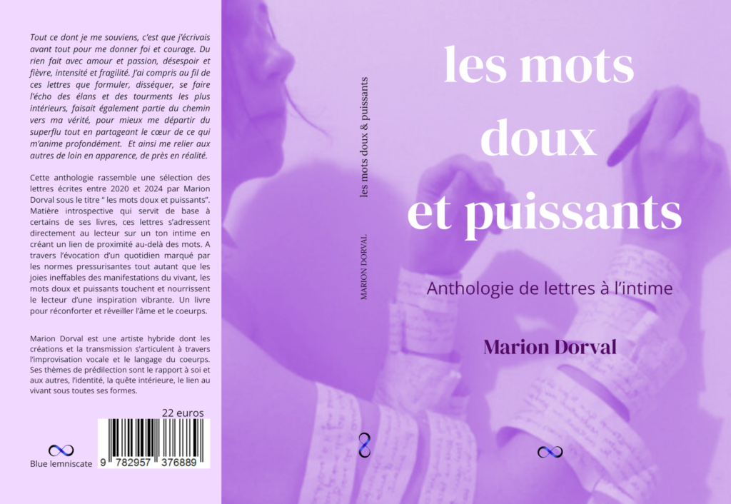 mots doux et puissants marion dorval